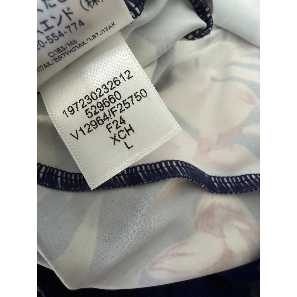 Lands' End Women's Tropical Print Tankini Top Size Large - Picture 8 of 8